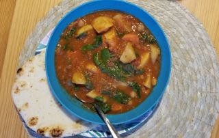 stew soup recipe chickpea olive oil balsamic vinegar