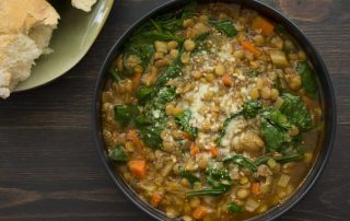 soup recipe food olive oil vinegar