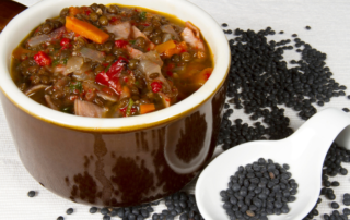 Black Lentil Soup